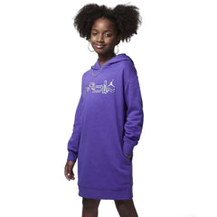 Jordan Take Flight Hoodie Paars Kids