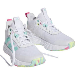 Adidas Own The Game 2.0 basketbalschoenen wit