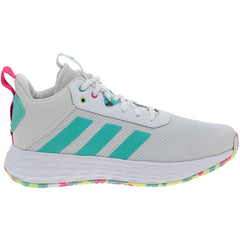 Adidas Own The Game 2.0 basketbalschoenen wit