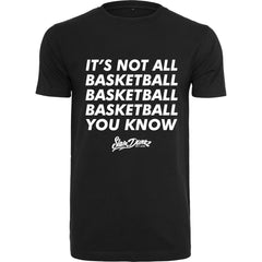 Slamdunkz - It Is not all basketball shirt zwart