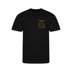 Flax Field Fighters T-Shirt Zwart