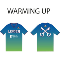 Inloopshirt Zorg en Zekerheid Basketball Dames Eredivisie Blauw/Groen