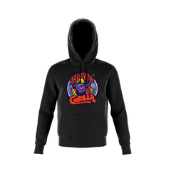 Rainbow Gorilla - Rainbow hoodie wit/zwart/grijs
