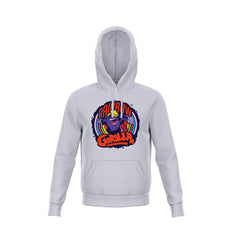 Rainbow Gorilla - Rainbow hoodie wit/zwart/grijs
