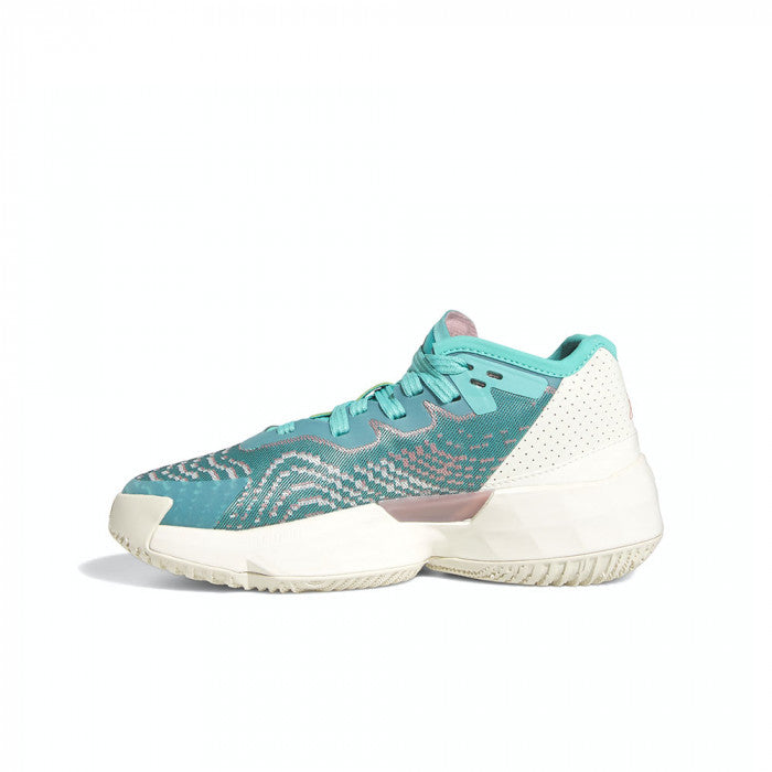 Adidas D.O.N Issue 4J basketbalschoenen blauw