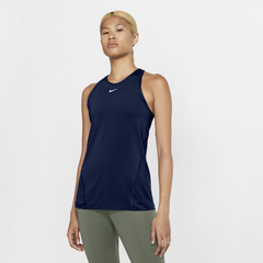 Nike Dames Training Sleeveless Shirt Zwart