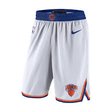 SALE Nike New York Knicks Short White Kids