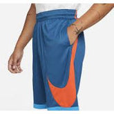 Nike Dri Fit Basketball Shorts Blauw Oranje