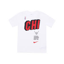 Nike Essential Block NBA Chicago Bulls - Kids - T-Shirt Wit