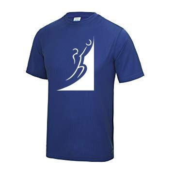 Slamdunkz - Dri fit shirt blauw