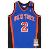 Nba Larry Johnson New York gesigneerde versie