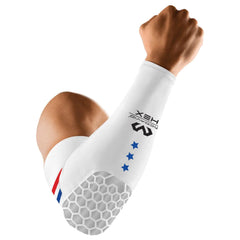 McDavid Hexpad Armsleeve met All Star Logo White