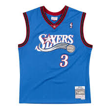 Mitchell & Ness 76ers Allen Iverson Jersey kids