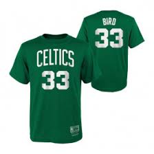 Larry Bird 33 Boston Celtics Retro T-Shirt kids