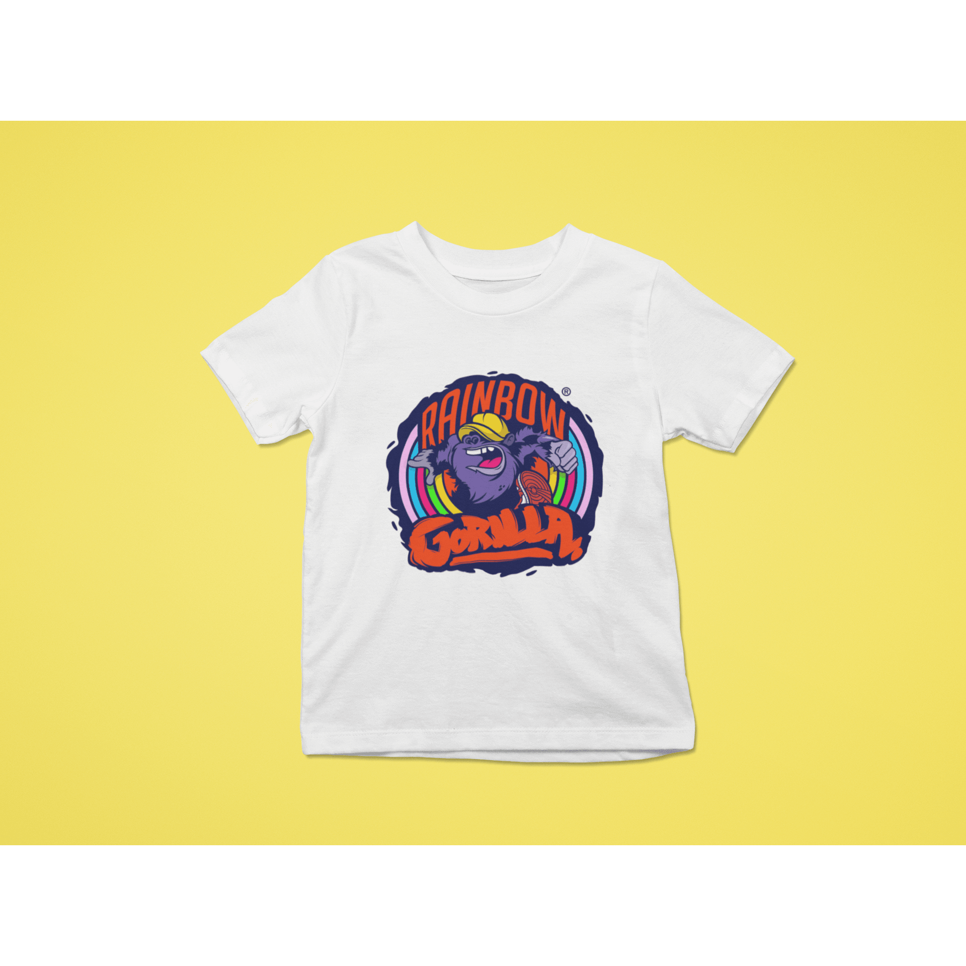 Rainbow Gorilla ´Orgineel logo´ T-shirt Kids - Rainbow Gorilla Store
