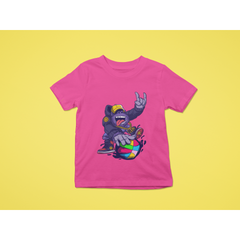 Rainbow Gorilla ´Baller´ T-shirt Kids - Rainbow Gorilla Store