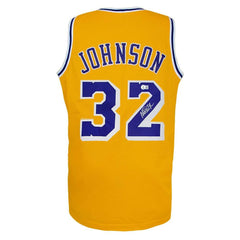 Nba Magic Johnson LA Lakers gesigneerde Jersey