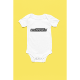 Rainbow Gorilla ´RG Tekst Zwart´ Romper - Rainbow Gorilla Store