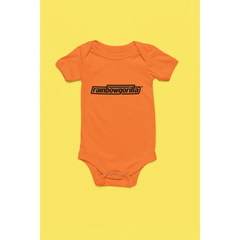 Rainbow Gorilla ´RG Tekst Zwart´ Romper - Rainbow Gorilla Store