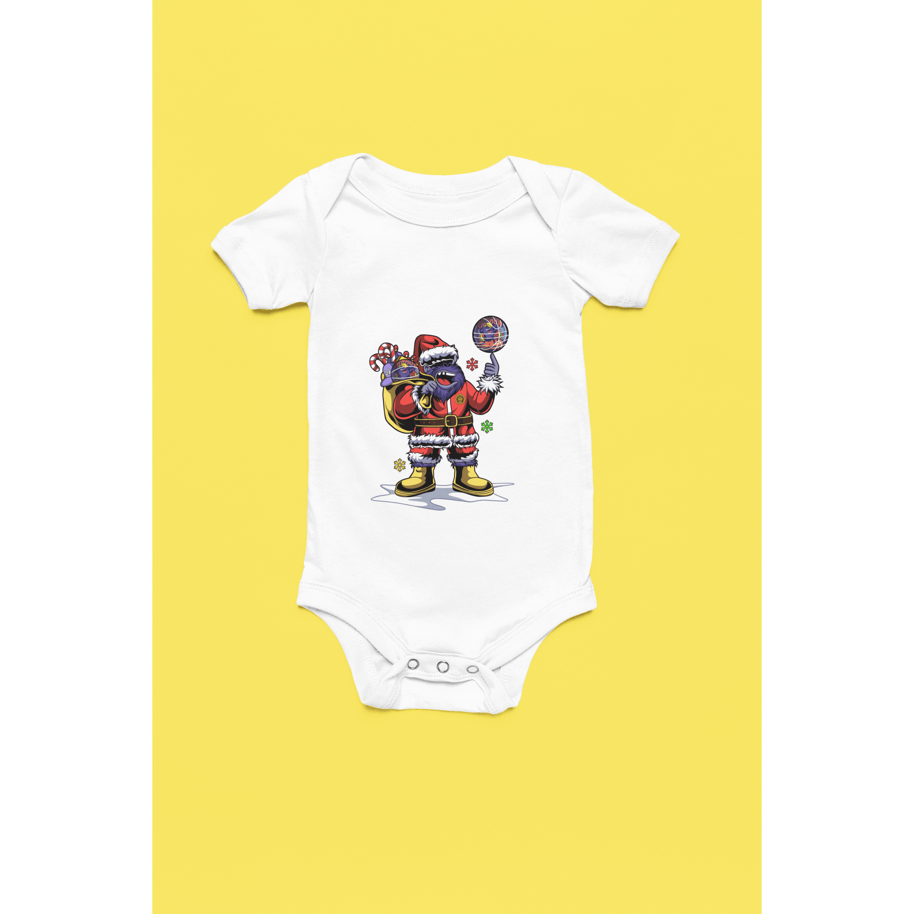 Rainbow Gorilla ´Kerst´ Romper - Rainbow Gorilla Store