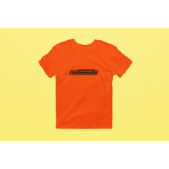 Rainbow Gorilla 'RG Tekst Zwart' Heren T-shirt - Rainbow Gorilla Store