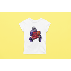 Rainbow Gorilla ´The GOAT´ Dames T-shirt - Rainbow Gorilla Store