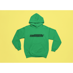 Rainbow Gorilla 'RG Tekst Zwart' Hoody Kids - Rainbow Gorilla Store