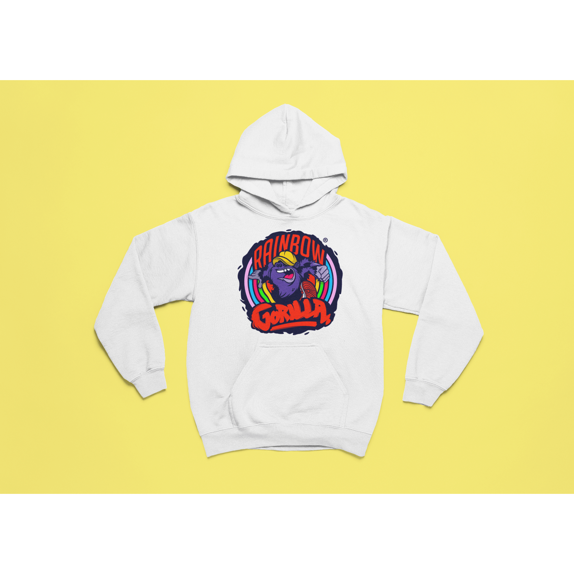 Rainbow Gorilla ´Orgineel Logo´ Hoody - Rainbow Gorilla Store