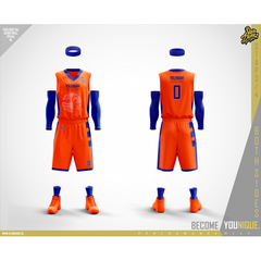 Slamdunkz Wedstrijdtenue Volendam Basketbal Rood