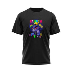 Rainbow Gorilla - Graffiti shirt zwart