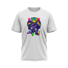 Rainbow Gorilla - Graffiti shirt zwart