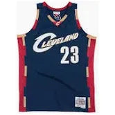 Mitchell & Ness Tank Top Lebron James Navy Volwassenen