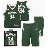 Nike Milwaukee Bucks Jersey & Short Kids