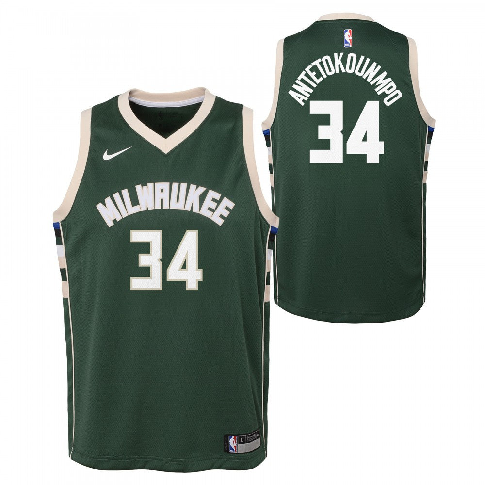 NBA Milwaukee - Antetokounmpo tank top kids groen