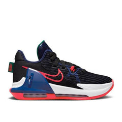 Nike lebron witness 6   basketbalschoenen blauw/rood