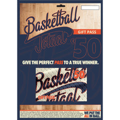 Cadeaubon / Gift Pass Basketball Totaal 50 euro