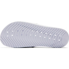 Nike Kawa Douche Slippers Zwart Wit SALE