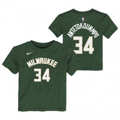 Milwaukee Bucks - Antetokounmpo shirt Groen Kids