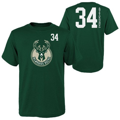 Milwaukee bucks - Antetokounmpo shirt Groen