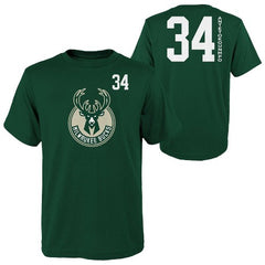 Milwaukee bucks - Antetokounmpo shirt Groen