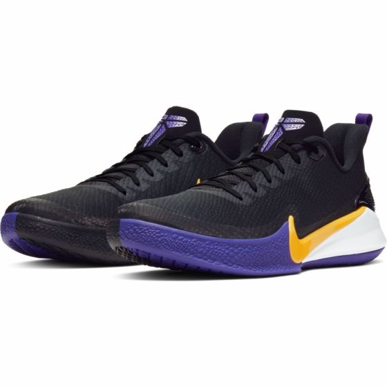 Nike Kobe Mamba Focus  basketbalschoenen zwart/paars/geel