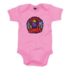 Rainbow Gorilla - Love you 24 romper zwart