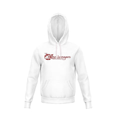 The Challengers Hoody met Logo Wit