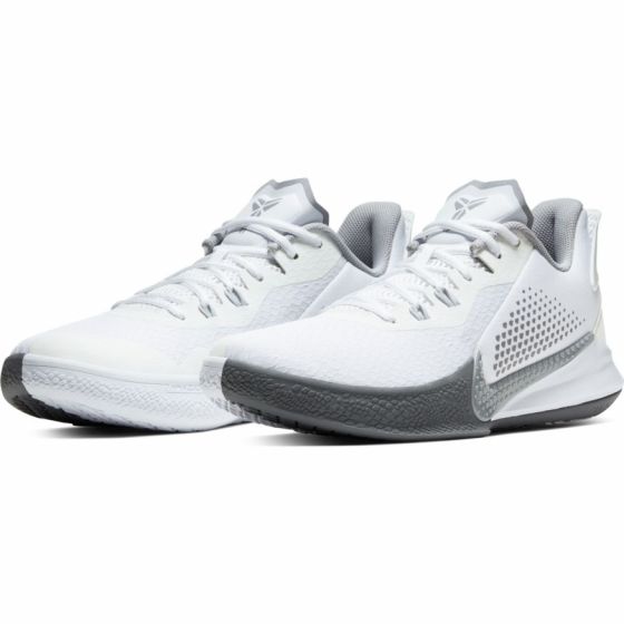 Nike Kobe Mamba Fury basketbalschoenen wit/grijs
