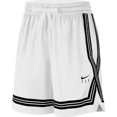 Nike Dri-FIT Swoosh Fly Short Dames Wit