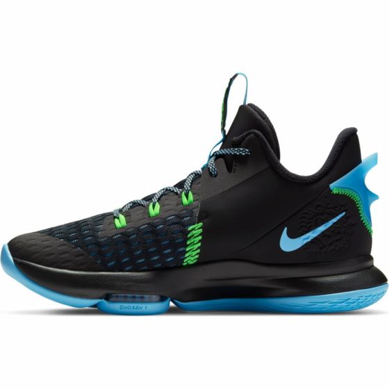 Nike LeBron Witness 5 basketbalschoenen blauw/zwart