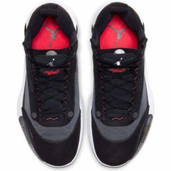 Air Jordan XXXIV Low Black/Metallic Silver-White-Red Orbit  basketbalschoenen