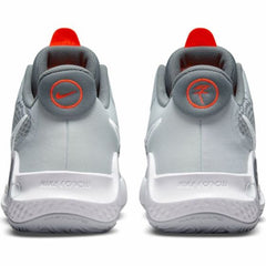 SALE - Nike KD Trey 5 IX basketbalschoenen grijs oranje