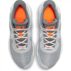 SALE - Nike KD Trey 5 IX basketbalschoenen grijs oranje