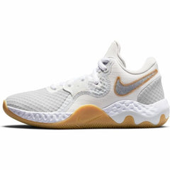 SALE Nike Renew Elevate basketbalschoenen wit/roze